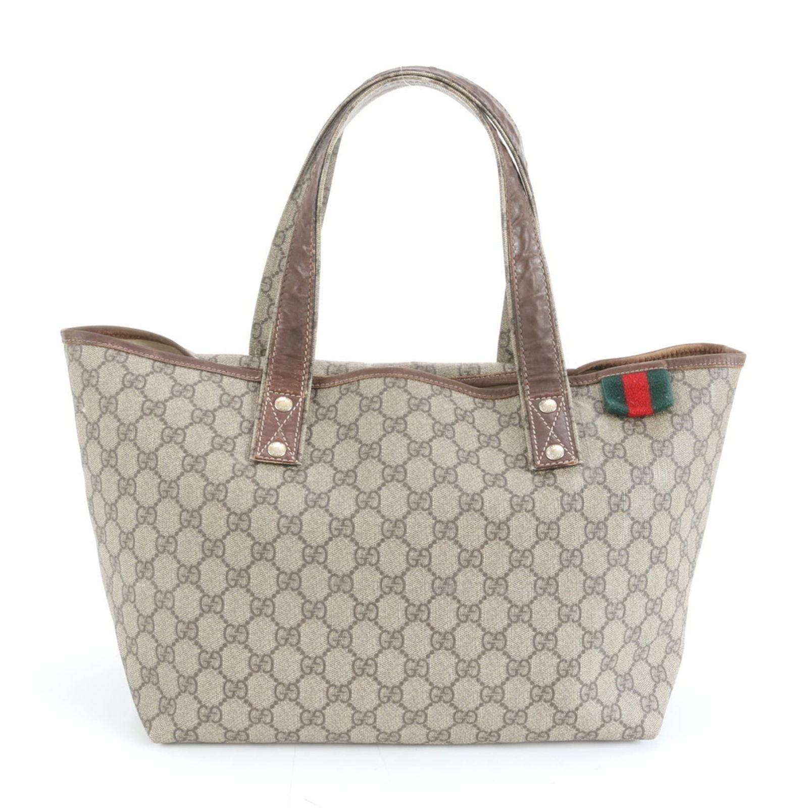 Coated Canvas - Gucci Shoulder Bag - Tote Bag Leather (1 of 11)