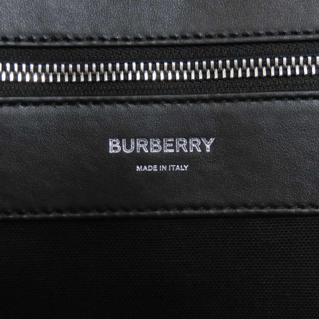Calf BURBERRY logo Backpack Daypack - 6