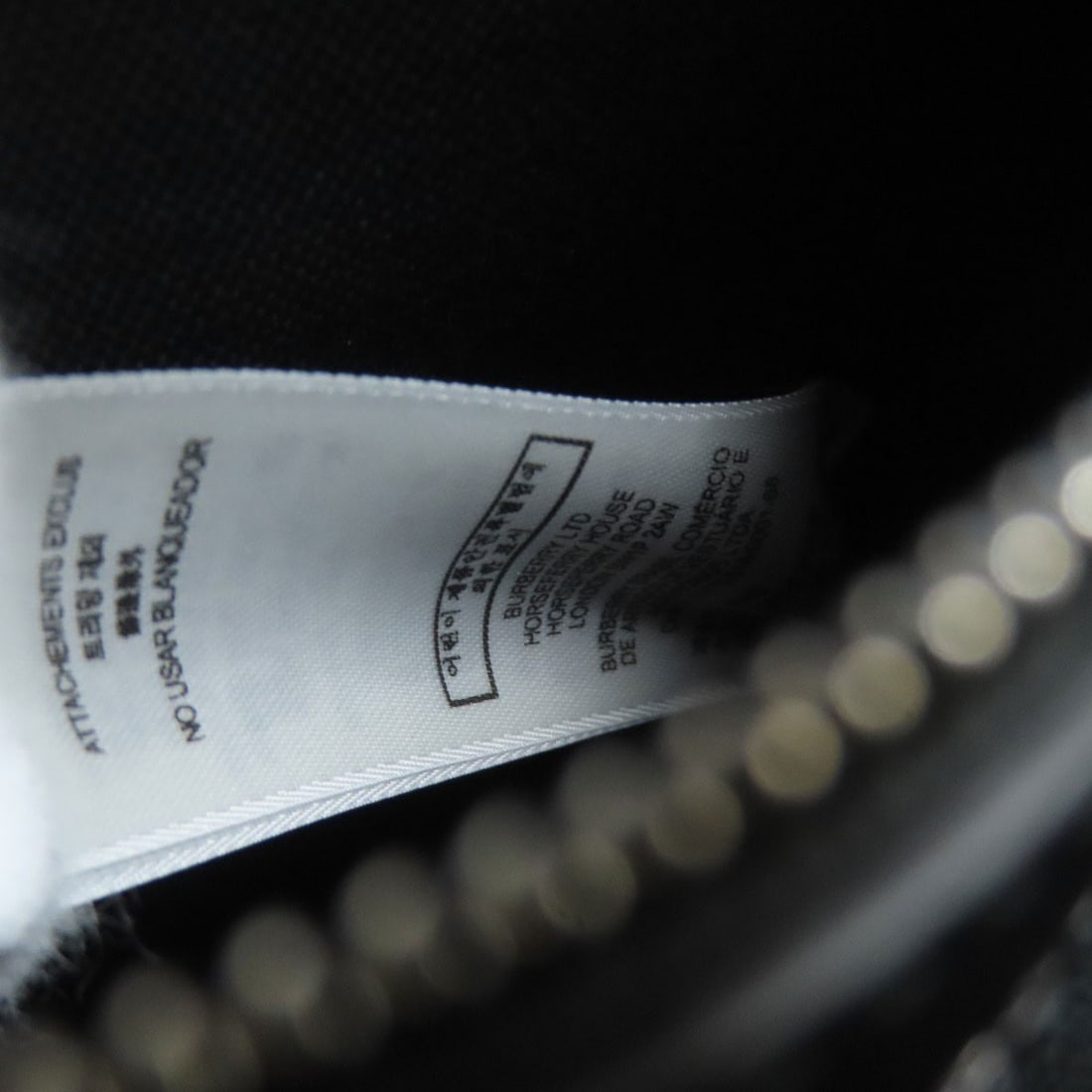 Calf BURBERRY logo Backpack Daypack - 7