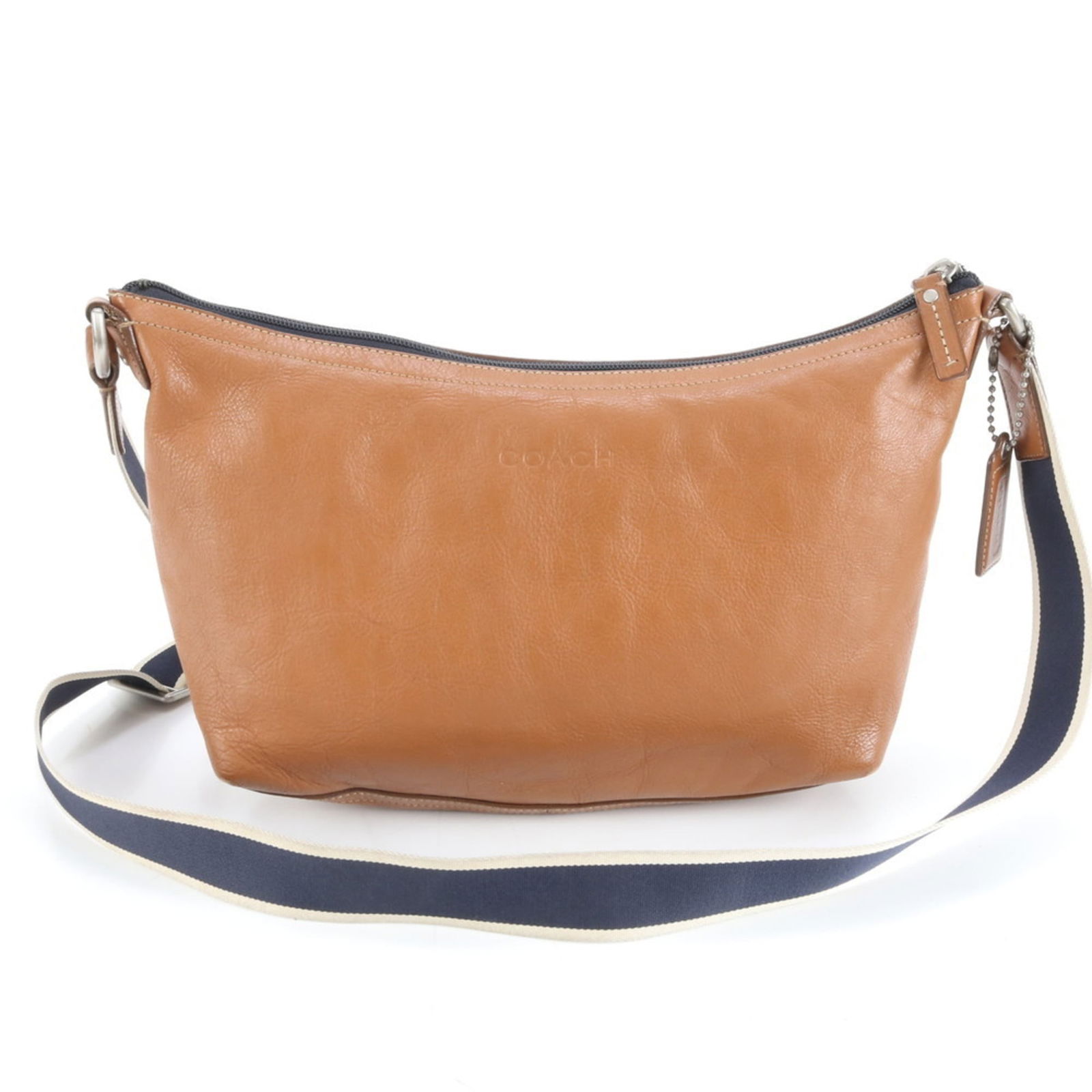 Leather Coach Shoulder Bag: Leather Coach Shoulder Bag This listing features Leather Coach Shoulder Bag. Item specifics are provided below. Item Specifics: Brand: Coach Type: Shoulder Bag Material: Leather Color: Brown Gender: