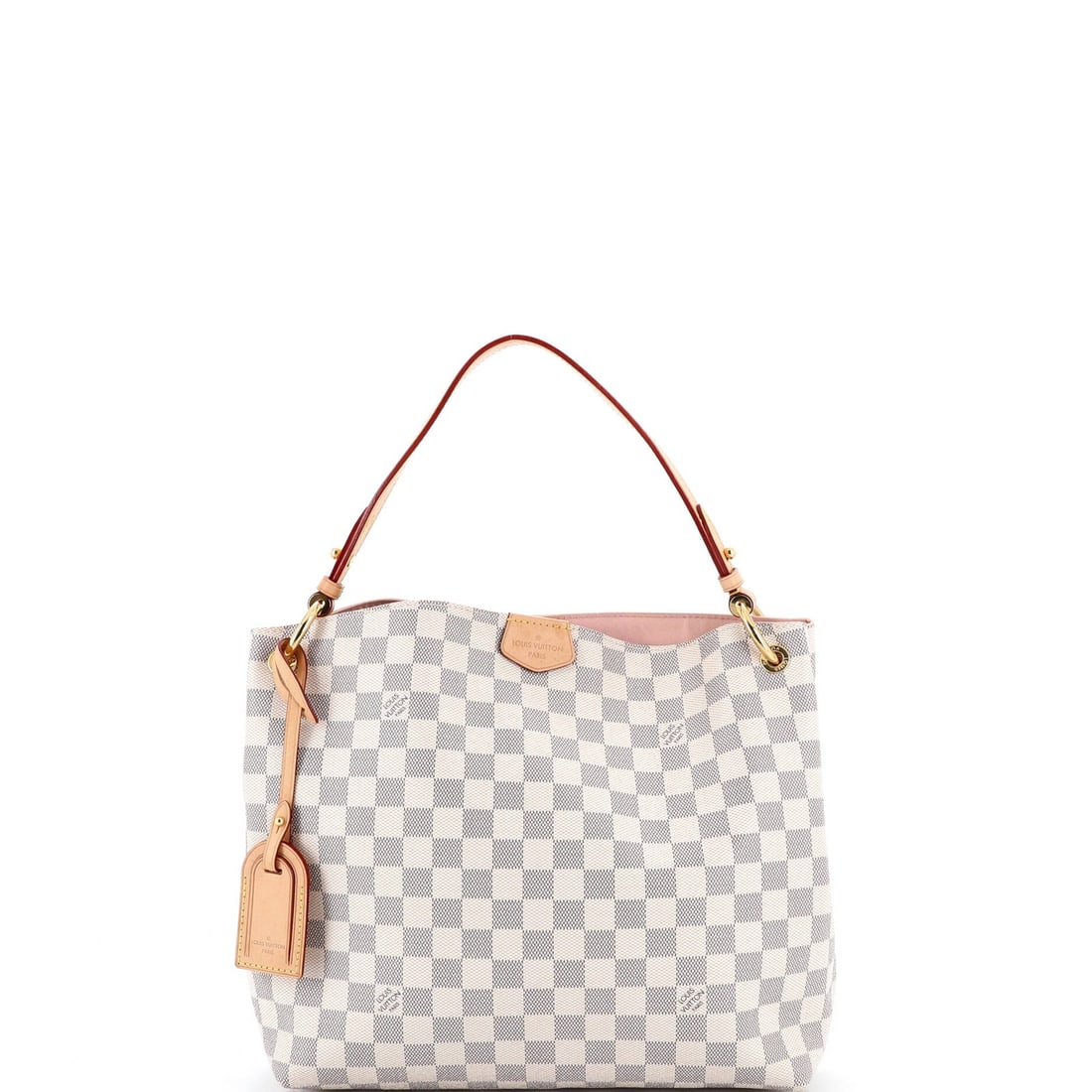 PM Louis Vuitton Graceful Handbag Damier: PM Louis Vuitton Graceful Handbag Damier This listing features PM Louis Vuitton Graceful Handbag Damier. Item specifics are provided below. Item Specifics: Brand: Louis Vuitton Exterior Material: