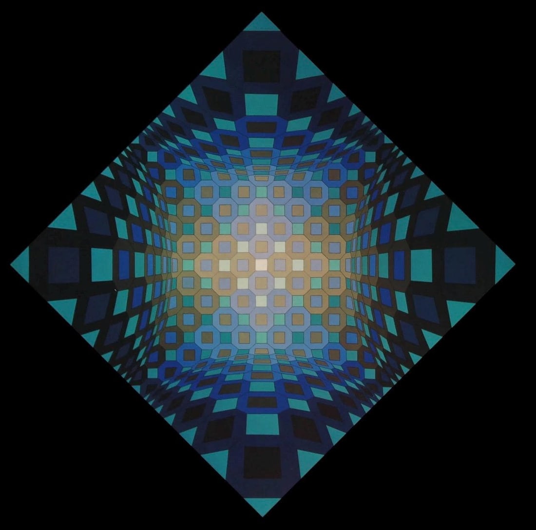 Hliogravure - Victor Vasarely - Composition - Octogone: Hliogravure - Victor Vasarely - Composition - Octogone This listing features Hliogravure - Victor Vasarely - Composition - Octogone. Item specifics are provided below. Item Specifics: Paper Size: 11