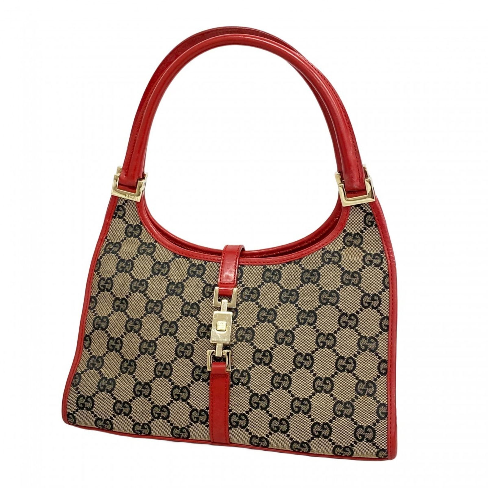 Canvas Gucci Tote Bag: Canvas Gucci Tote Bag This listing features Canvas Gucci Tote Bag. Item specifics are provided below. Item Specifics: Brand: Gucci Type: Tote Bag Material: Canvas Color: Brown, Red Color Hardware Colo