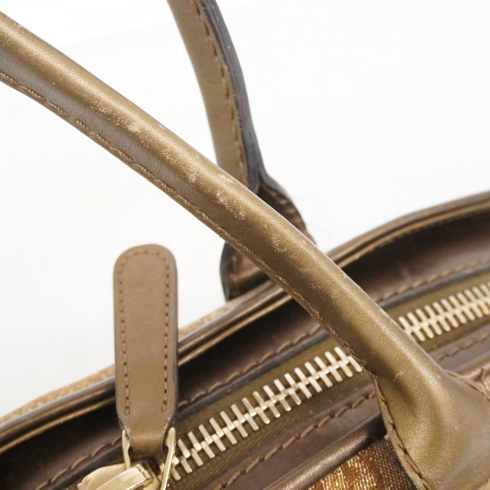 Canvas Gucci Handbag - 12