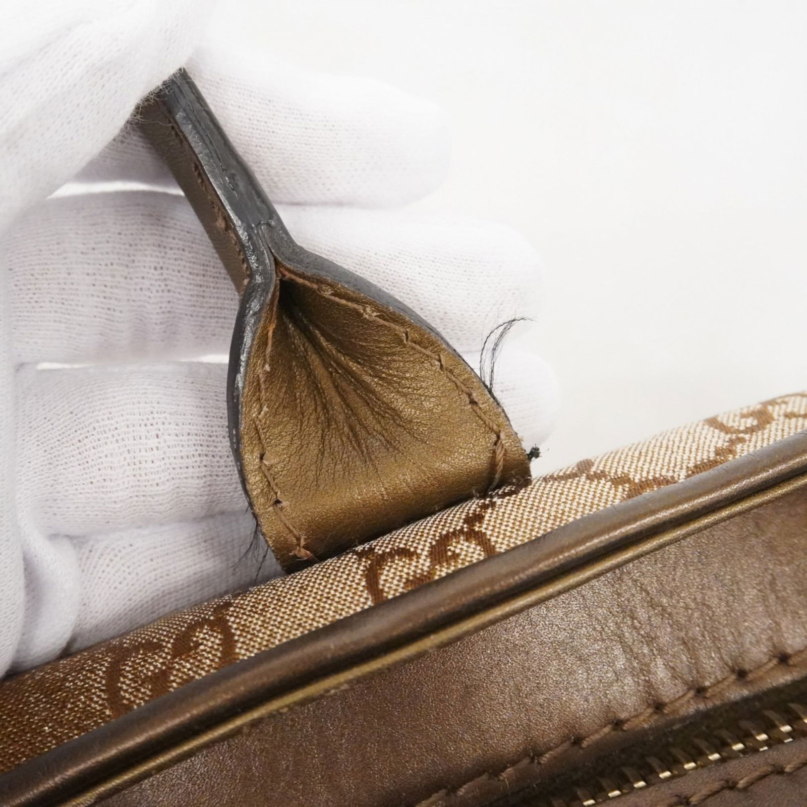 Canvas Gucci Handbag - 15