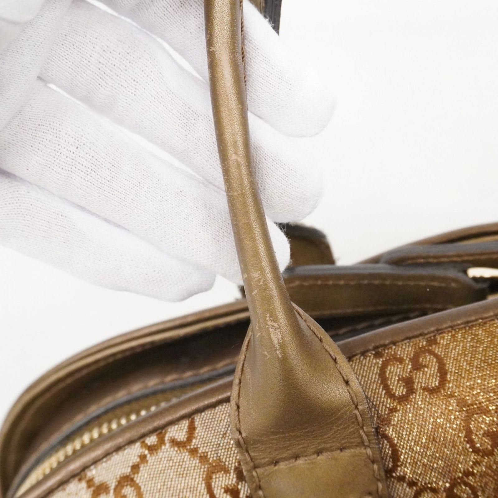 Canvas Gucci Handbag - 19