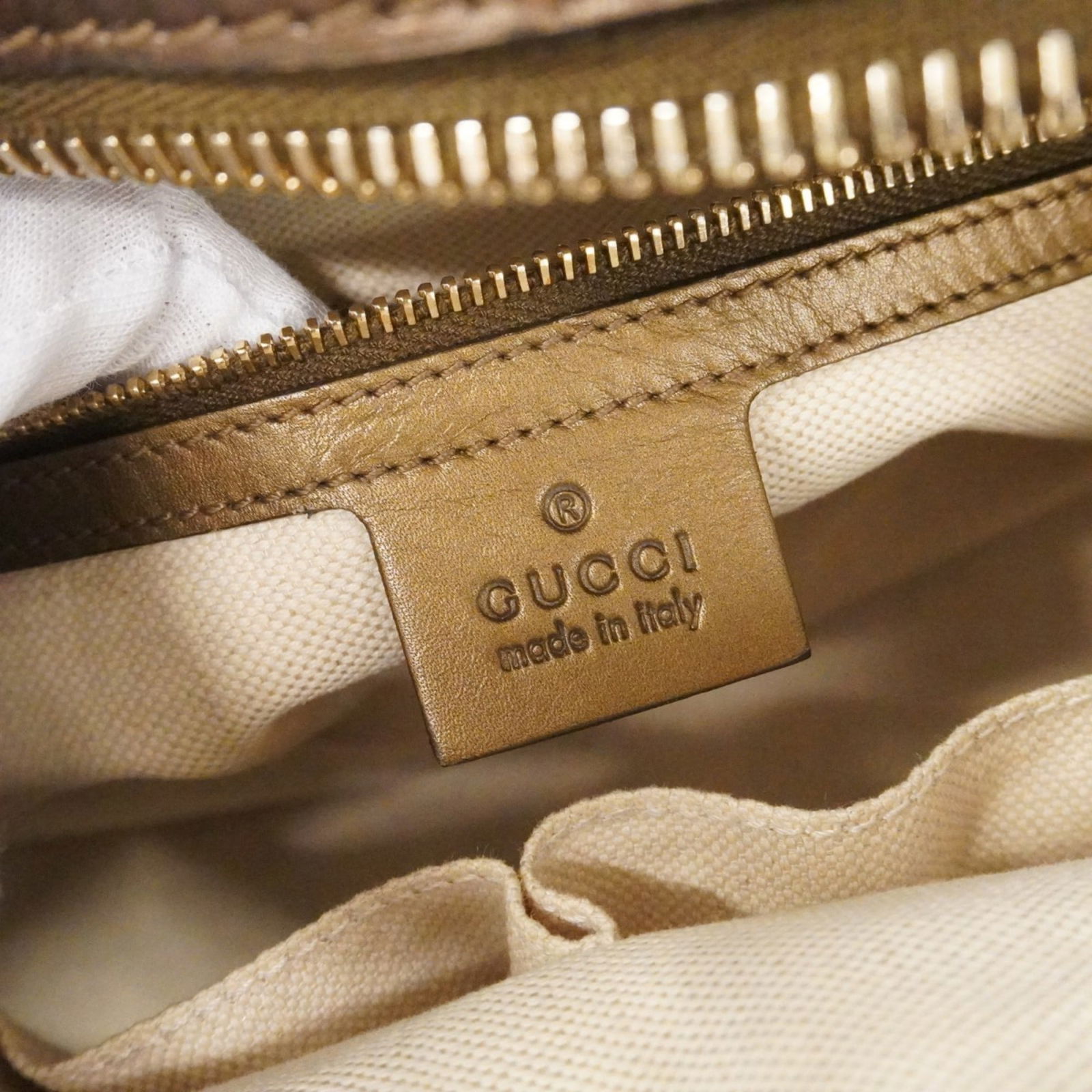 Canvas Gucci Handbag - 5