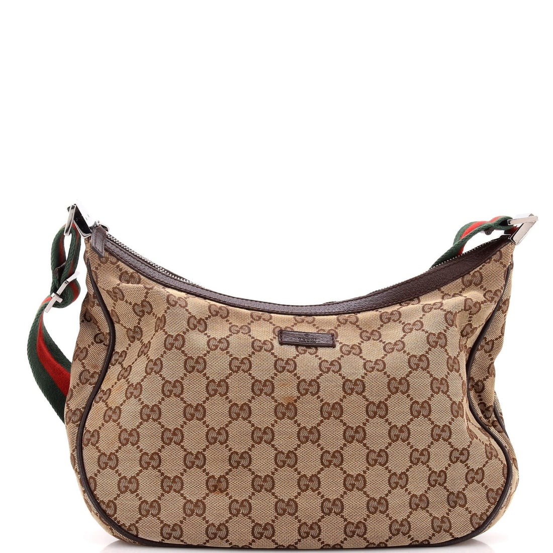 Medium Gucci Saddle Zip Messenger Bag GG Canvas with Leather: Medium Gucci Saddle Zip Messenger Bag GG Canvas with Leather This listing features Medium Gucci Saddle Zip Messenger Bag GG Canvas with Leather. Item specifics are provided below. Item Specifics: