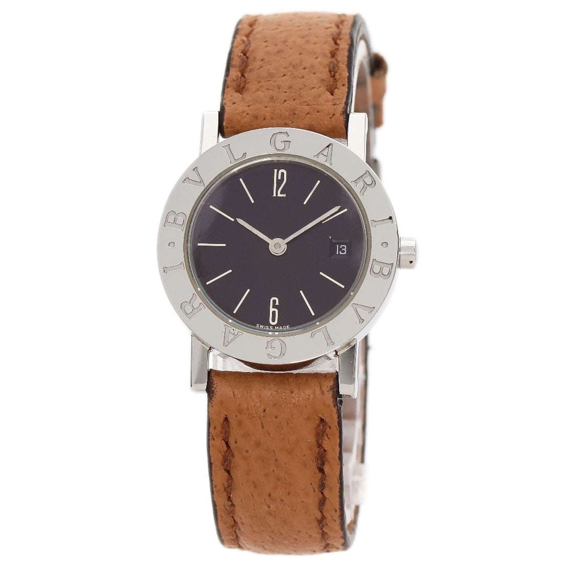 Leather BVLGARI Watches BZ26SLD Stainless Steel/ (1 of 20)