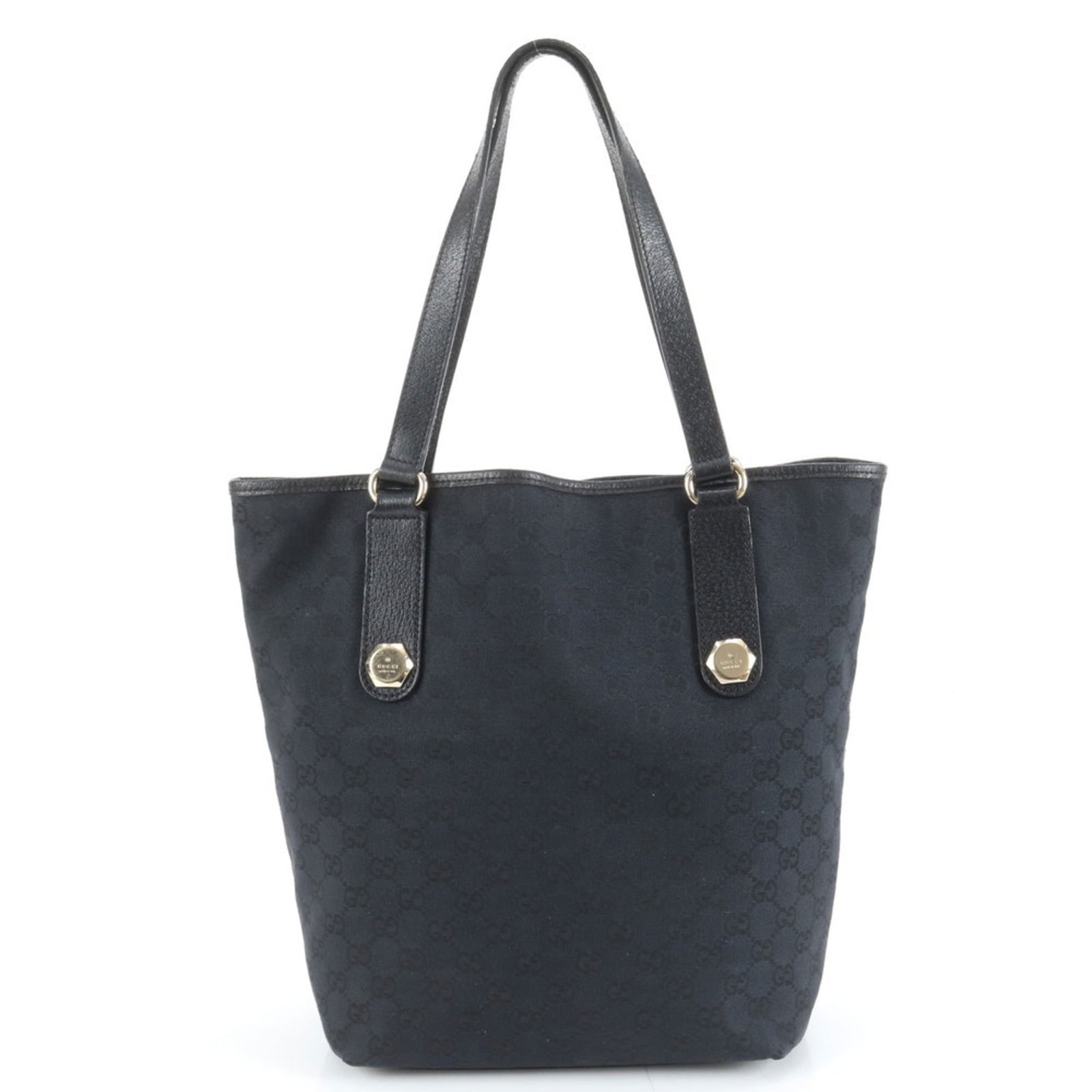 Canvas - Gucci Handbag - Shoulder Bag - Tote Bag Leather (1 of 9)