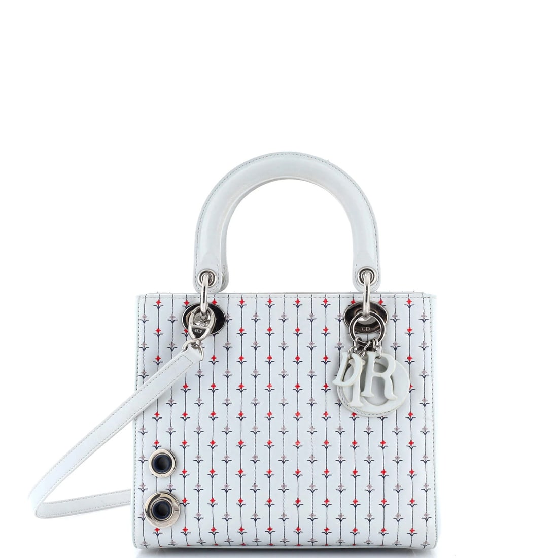 Medium Christian Dior Lady Dior Bag Embroidered Leather with Applique: Medium Christian Dior Lady Dior Bag Embroidered Leather with Applique This listing features Medium Christian Dior Lady Dior Bag Embroidered Leather with Applique. Item specifics are provided below. 