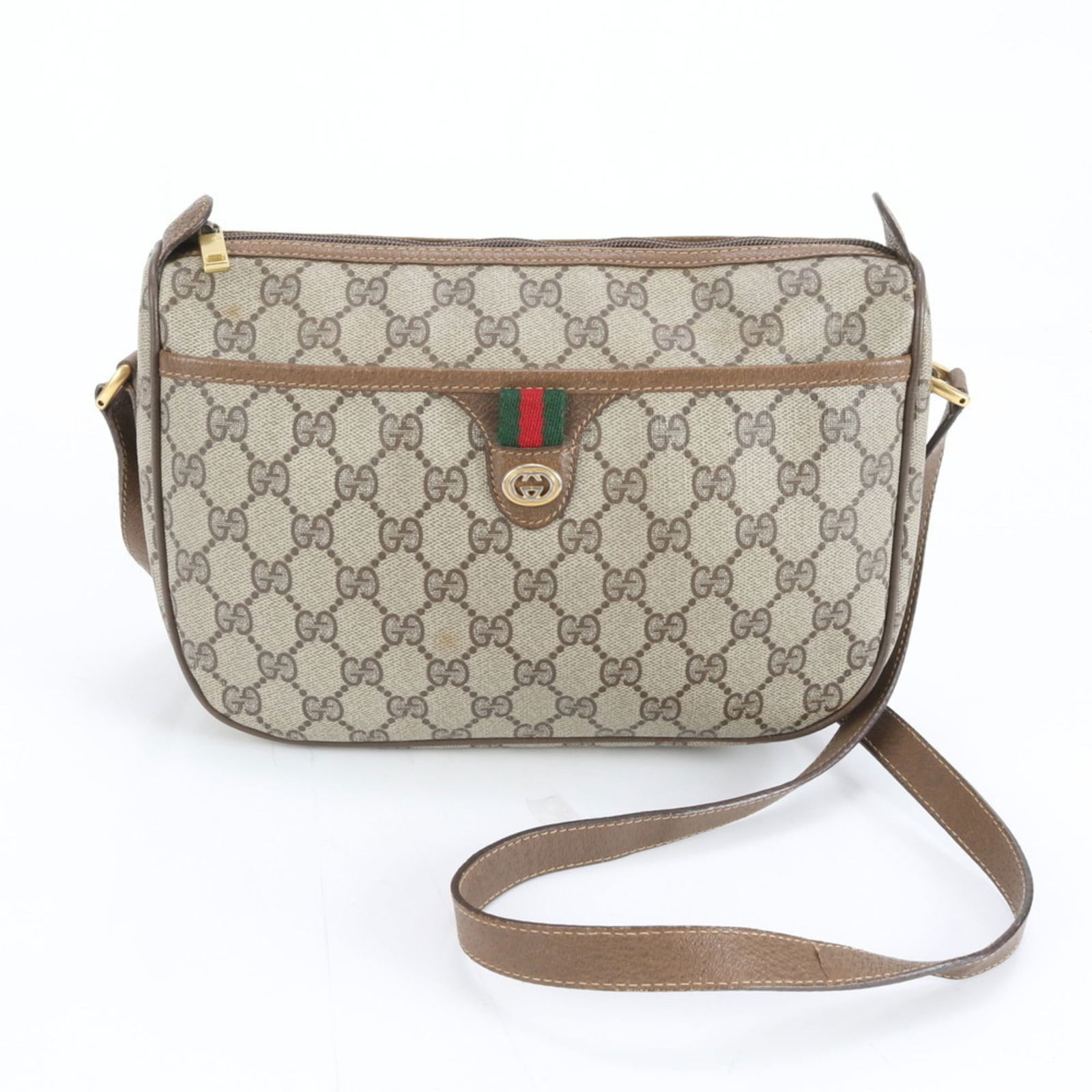 Coated Canvas - Gucci Shoulder Bag Leather: Coated Canvas - Gucci Shoulder Bag Leather This listing features Coated Canvas - Gucci Shoulder Bag Leather. Item specifics are provided below. Item Specifics: Brand: Gucci Type: Shoulder Bag