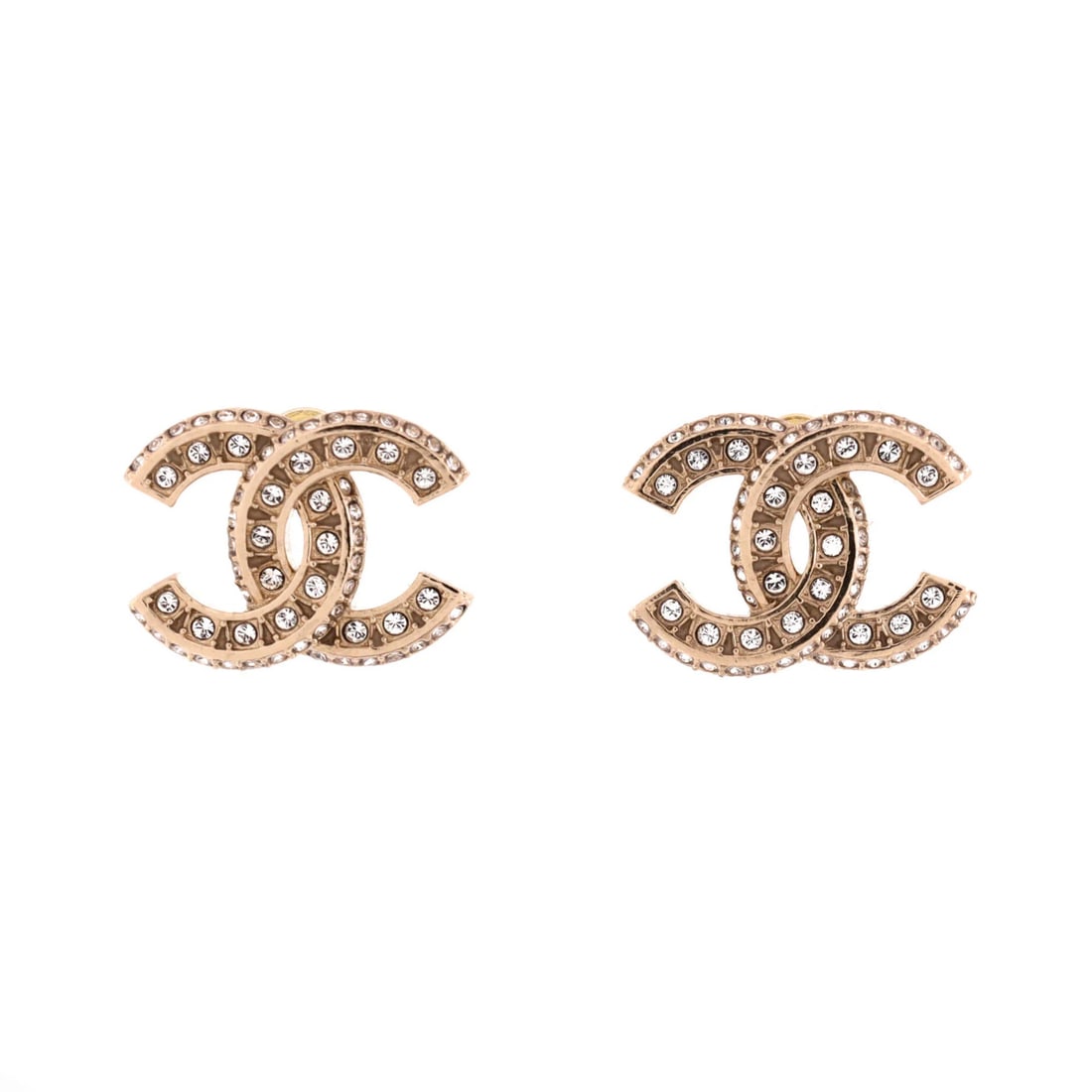 Crystals Chanel CC Stud Earrings Metal with: Crystals Chanel CC Stud Earrings Metal with This listing features Crystals Chanel CC Stud Earrings Metal with. Item specifics are provided below. Item Specifics: Style: Stud Brand: Chanel Type: