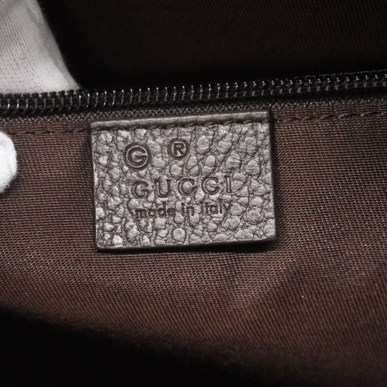 Canvas Gucci Shoulder Bag - 5