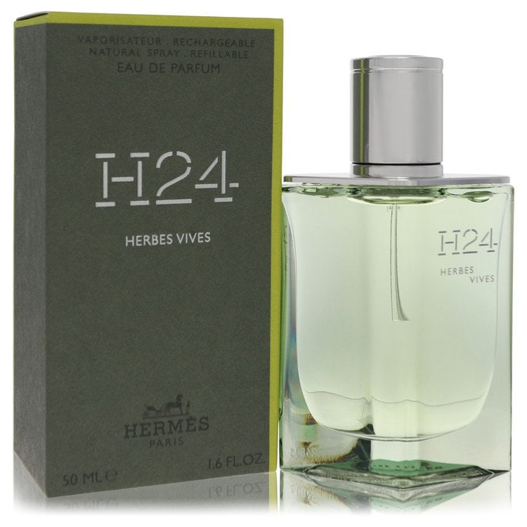Spray Hermes H24 Herbes Vives Cologne By Hermes Eau De Parfum Refillable: Spray Hermes H24 Herbes Vives Cologne By Hermes Eau De Parfum Refillable This listing features Spray Hermes H24 Herbes Vives Cologne By Hermes Eau De Parfum Refillable. Item specifics are provided