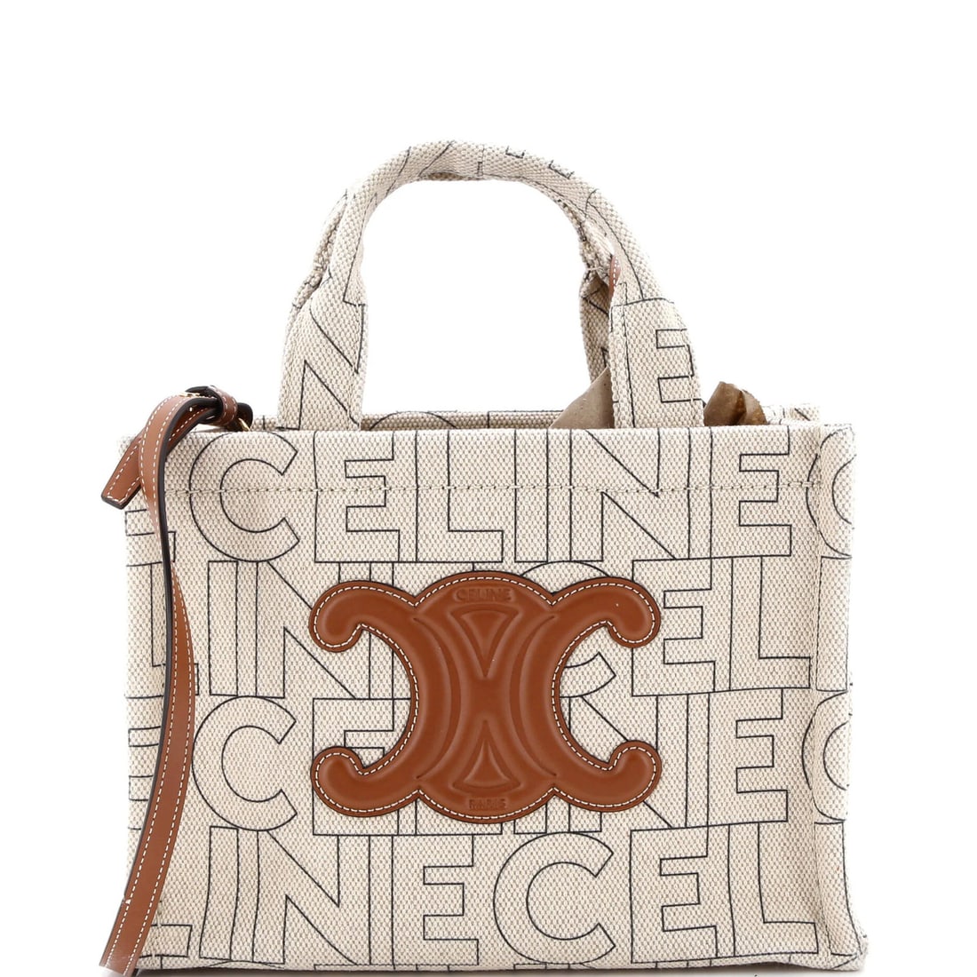 Small Celine Cabas Thais Tote Triomphe Printed Canvas: Small Celine Cabas Thais Tote Triomphe Printed Canvas This listing features Small Celine Cabas Thais Tote Triomphe Printed Canvas. Item specifics are provided below. Item Specifics: Brand: Celine