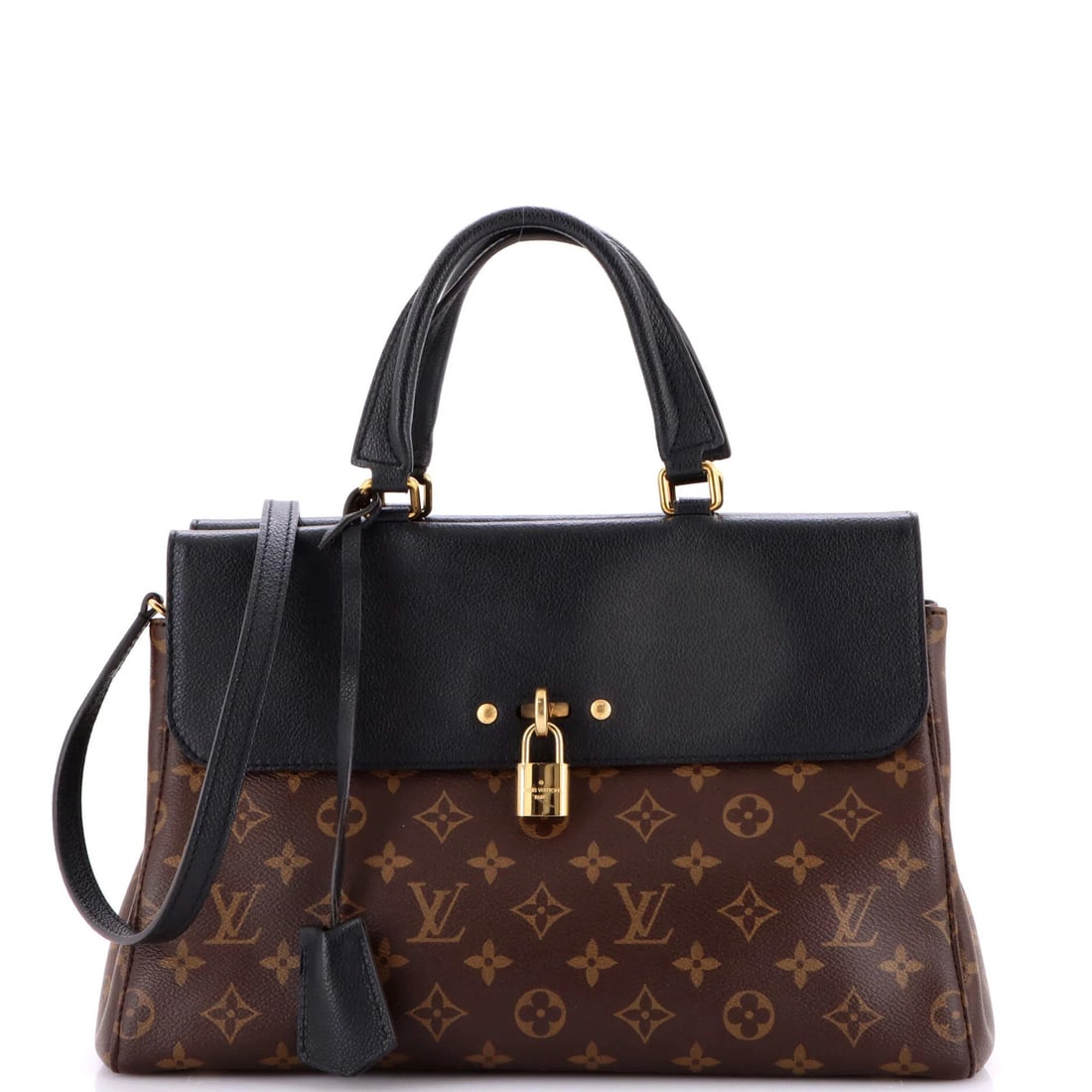 Leather Louis Vuitton Venus Handbag Monogram Canvas and (1 of 8)