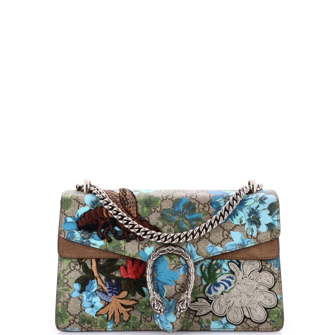 Small Gucci Dionysus Bag Embroidered Printed GG Coated Canvas (1 of 5)