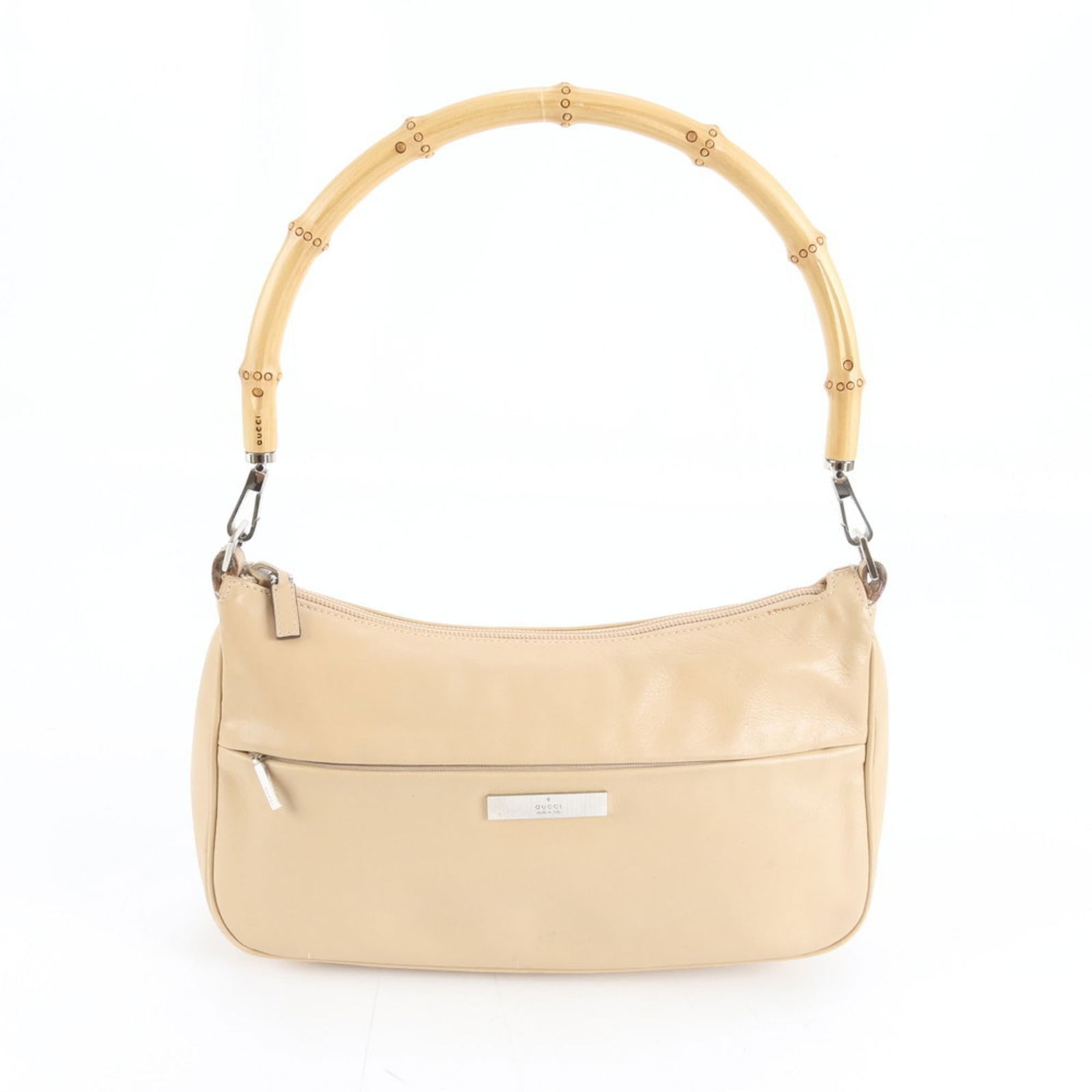 Tote Bag Leather - Gucci Handbag: Tote Bag Leather - Gucci Handbag This listing features Tote Bag Leather - Gucci Handbag. Item specifics are provided below. Item Specifics: Brand: Gucci Type: Handbag, Tote Bag Material: Leather Color