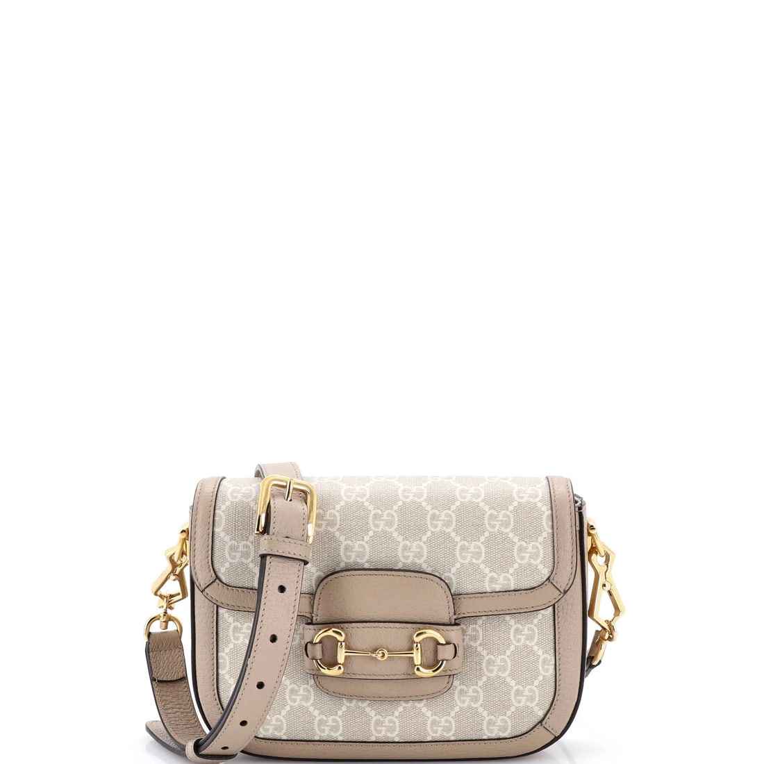 Mini Gucci Horsebit 1955 Shoulder Bag GG Coated Canvas with Leather: Mini Gucci Horsebit 1955 Shoulder Bag GG Coated Canvas with Leather This listing features Mini Gucci Horsebit 1955 Shoulder Bag GG Coated Canvas with Leather. Item specifics are provided below. Item S