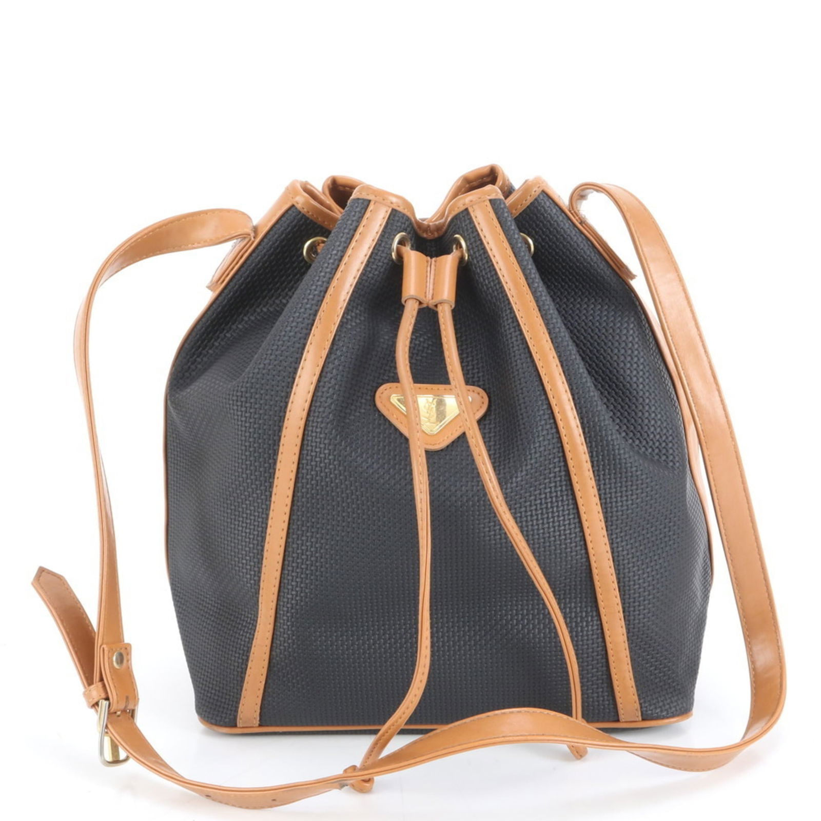 Coated Canvas - Yves Saint Laurent Handbag - Shoulder Bag Leather (1 of 10)