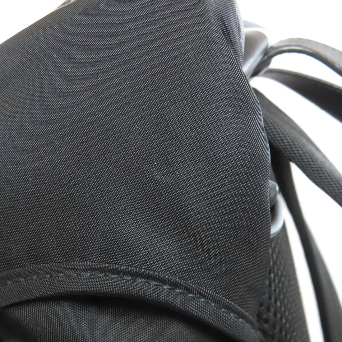 Calf PRADA Logo Hardware Backpack Daypack - 16