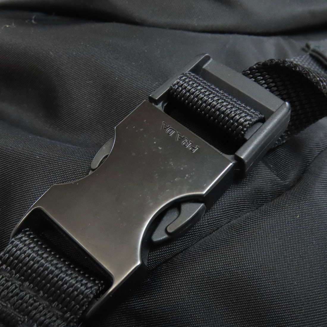 Calf PRADA Logo Hardware Backpack Daypack - 18