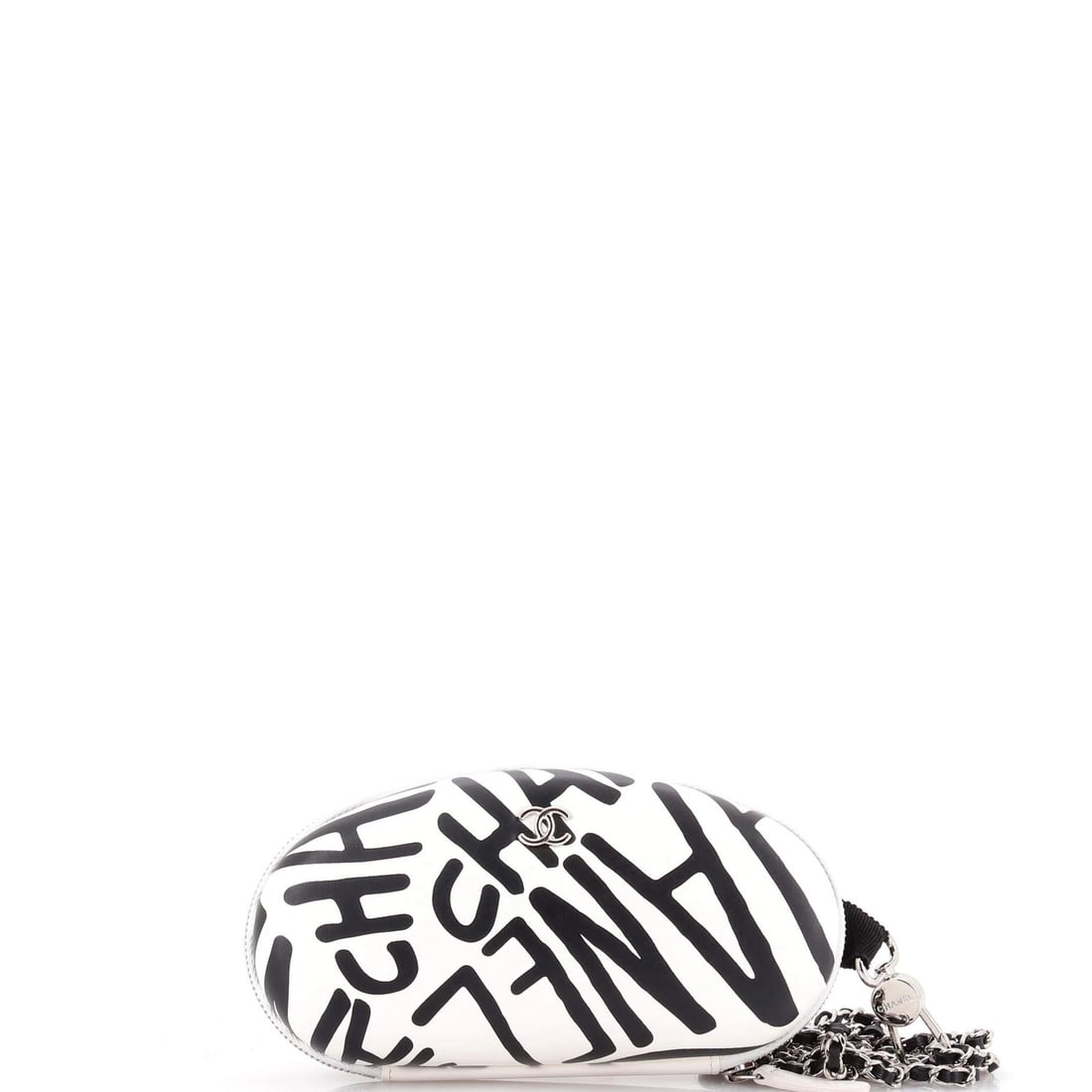 Leather Chanel Coco Neige Zip Around Sunglasses Case with Chain Printed: Leather Chanel Coco Neige Zip Around Sunglasses Case with Chain Printed This listing features Leather Chanel Coco Neige Zip Around Sunglasses Case with Chain Printed. Item specifics are provided below