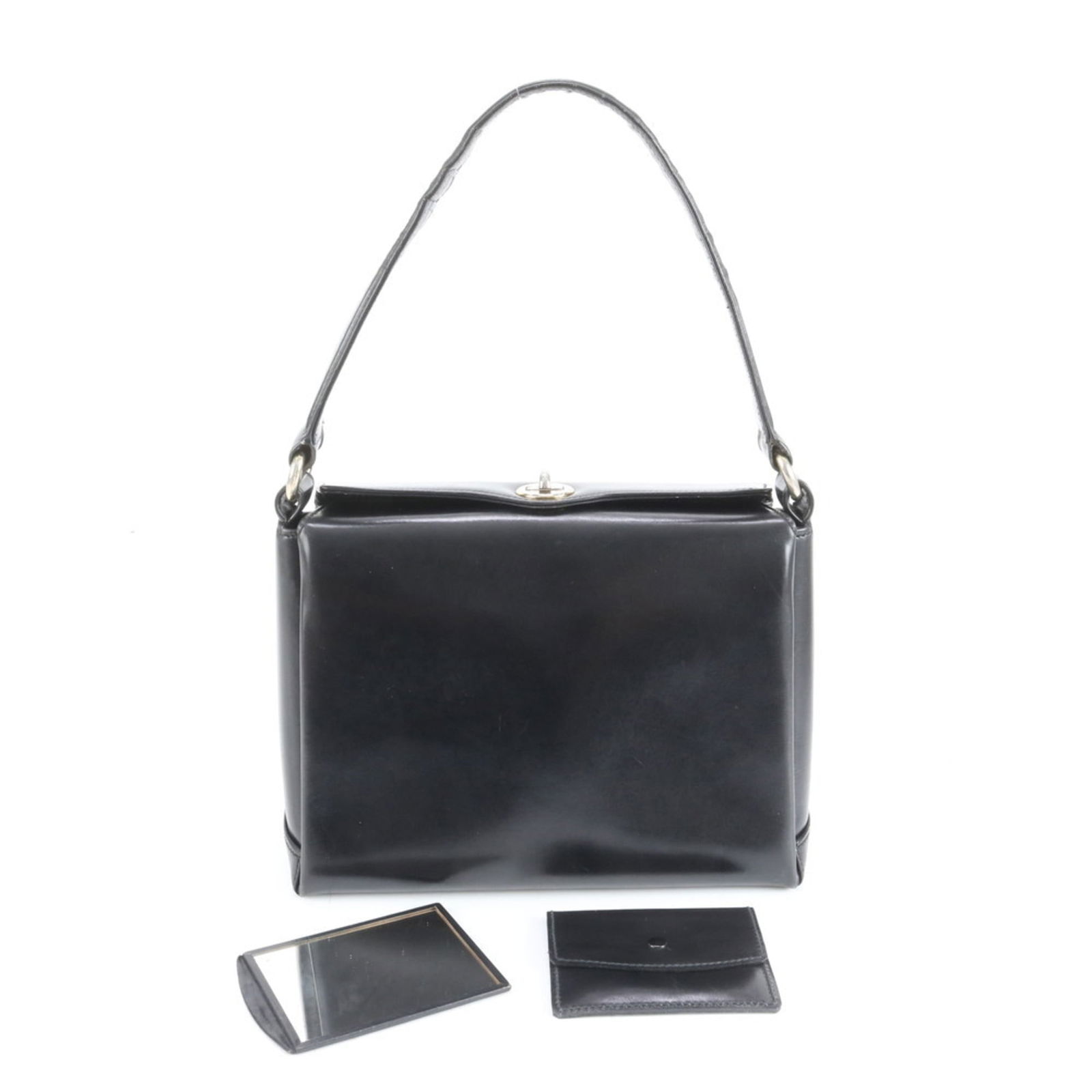 Leather Gucci Handbag (1 of 9)