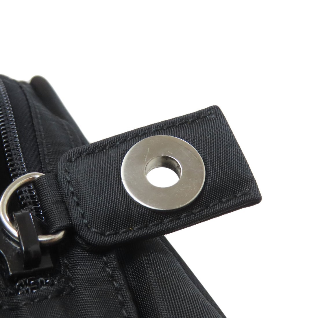 Nylon PRADA Logo Hardware Handbag - 11