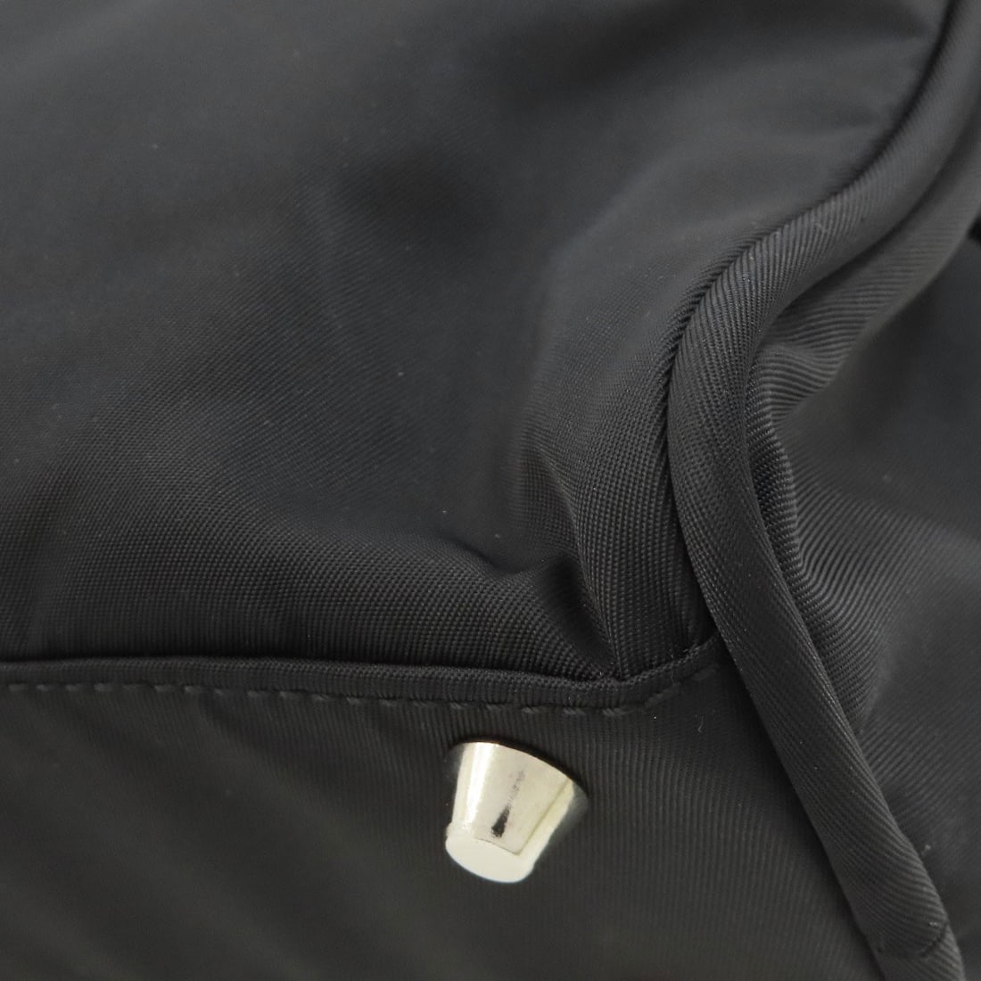 Nylon PRADA Logo Hardware Handbag - 13