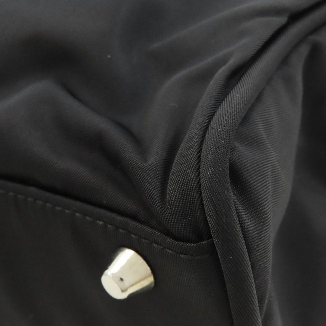 Nylon PRADA Logo Hardware Handbag - 15