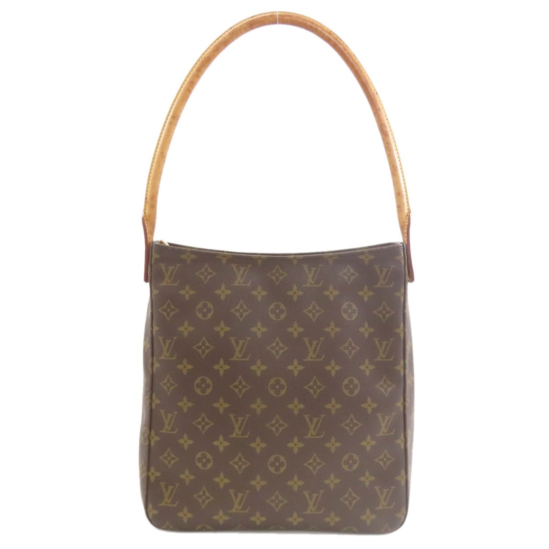 canvas LOUIS VUITTON M51146 Looping MM Tote Bag Monogram (1 of 20)