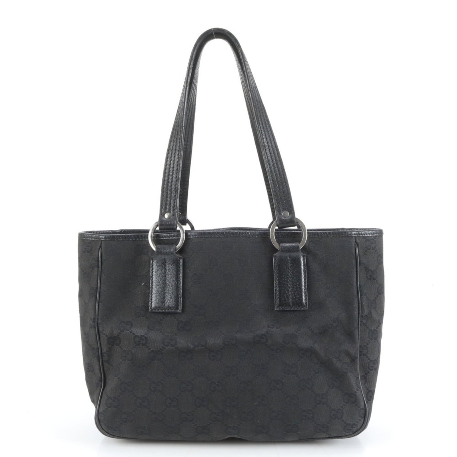 Canvas - Gucci Handbag - Shoulder Bag - Tote Bag Leather (1 of 9)