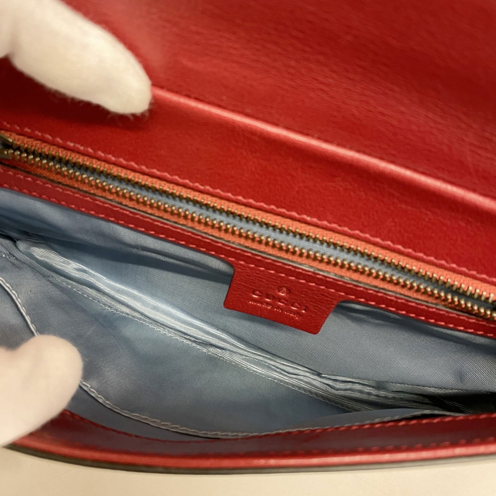 Leather Gucci Handbag - 15