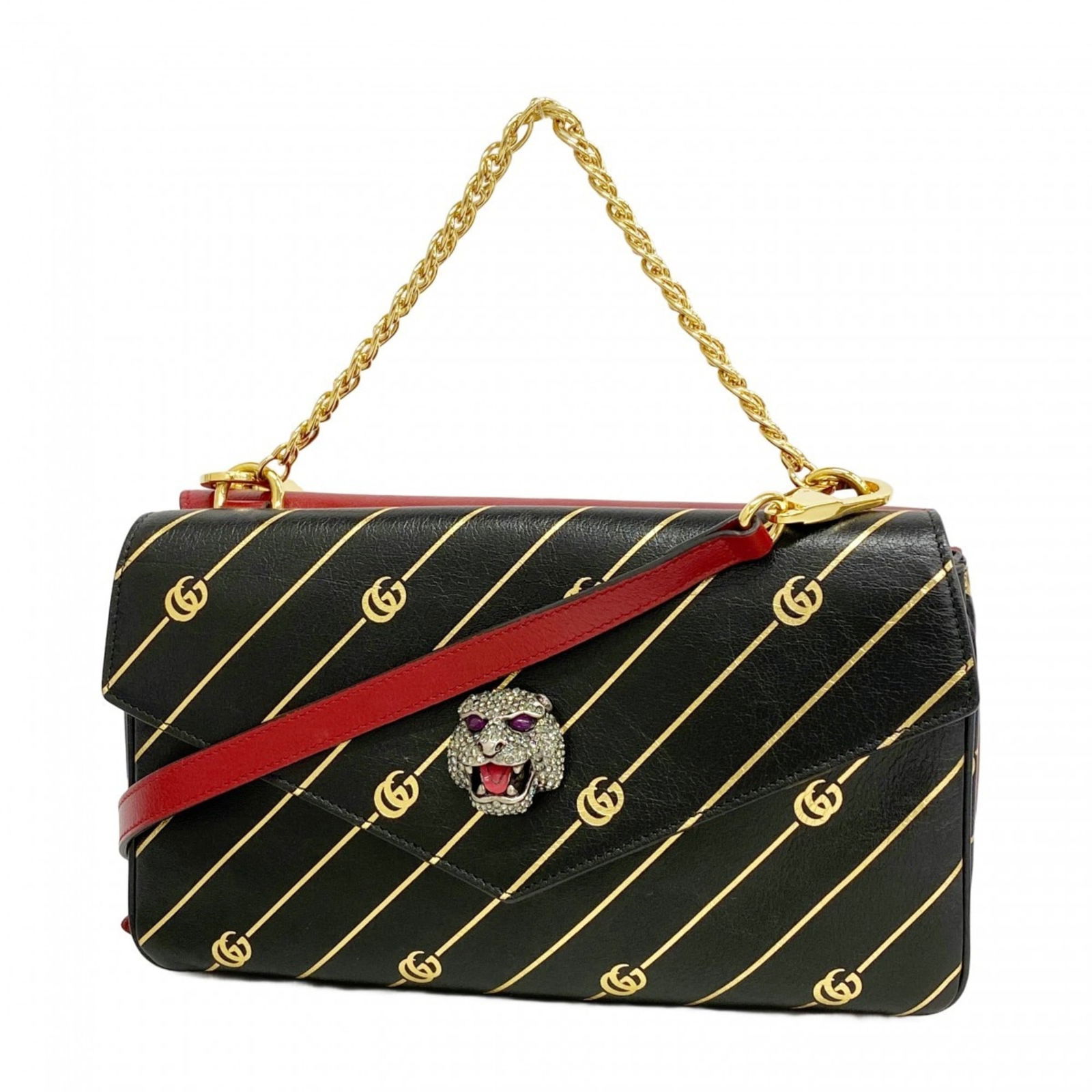 Leather Gucci Handbag: Leather Gucci Handbag This listing features Leather Gucci Handbag. Item specifics are provided below. Item Specifics: Brand: Gucci Type: Handbag Material: Leather Color: Black, Bordeaux Hardware