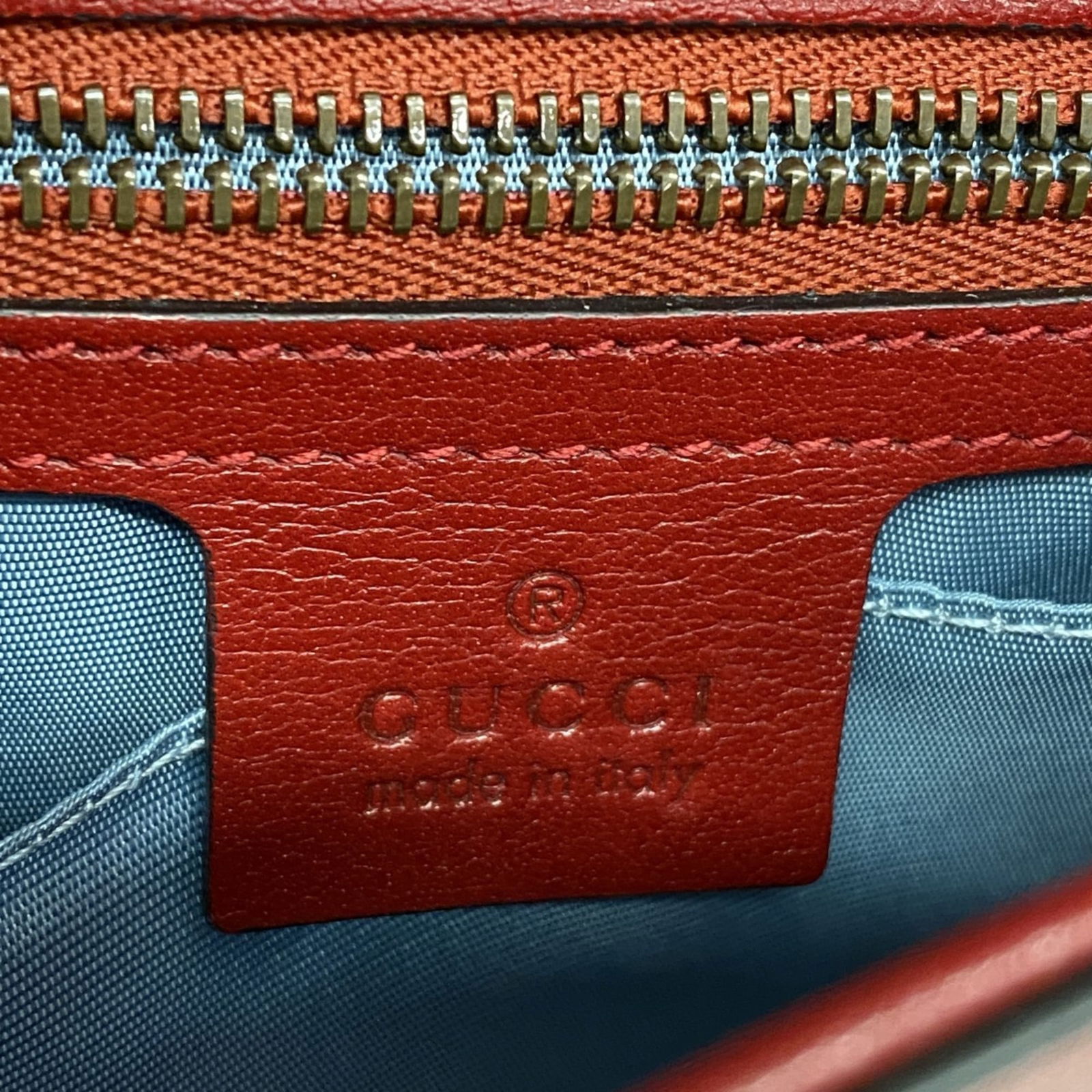 Leather Gucci Handbag - 5