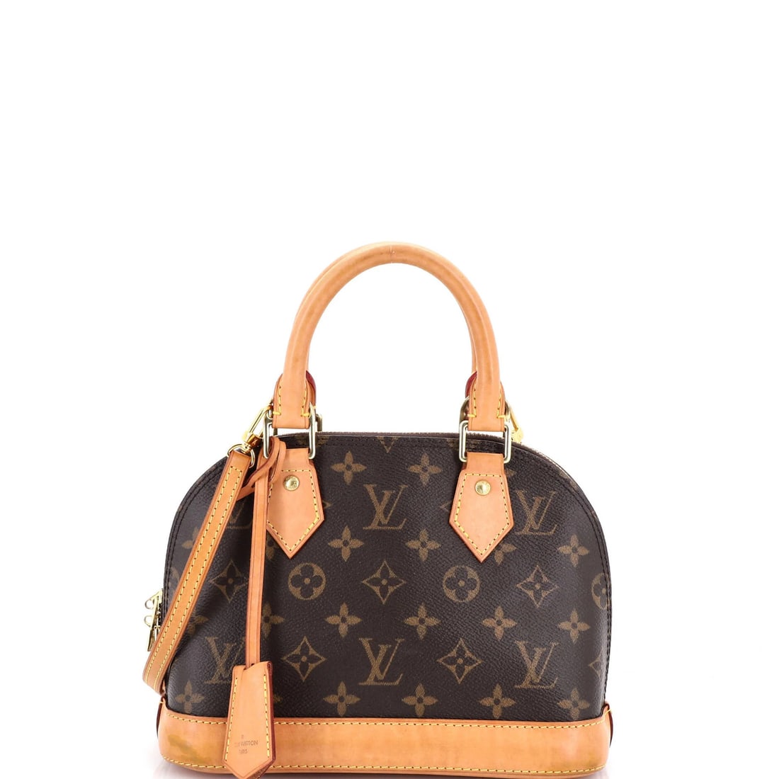 BB Louis Vuitton Alma Handbag Monogram Canvas: BB Louis Vuitton Alma Handbag Monogram Canvas This listing features BB Louis Vuitton Alma Handbag Monogram Canvas. Item specifics are provided below. Item Specifics: Brand: Louis Vuitton Exterior Mate