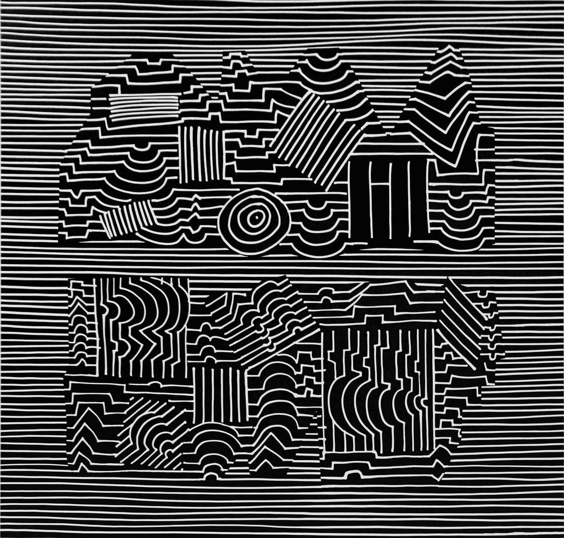 Hliogravure - Victor Vasarely - Composition - Ondulatoires: Hliogravure - Victor Vasarely - Composition - Ondulatoires This listing features Hliogravure - Victor Vasarely - Composition - Ondulatoires. Item specifics are provided below. Item Specifics: Paper