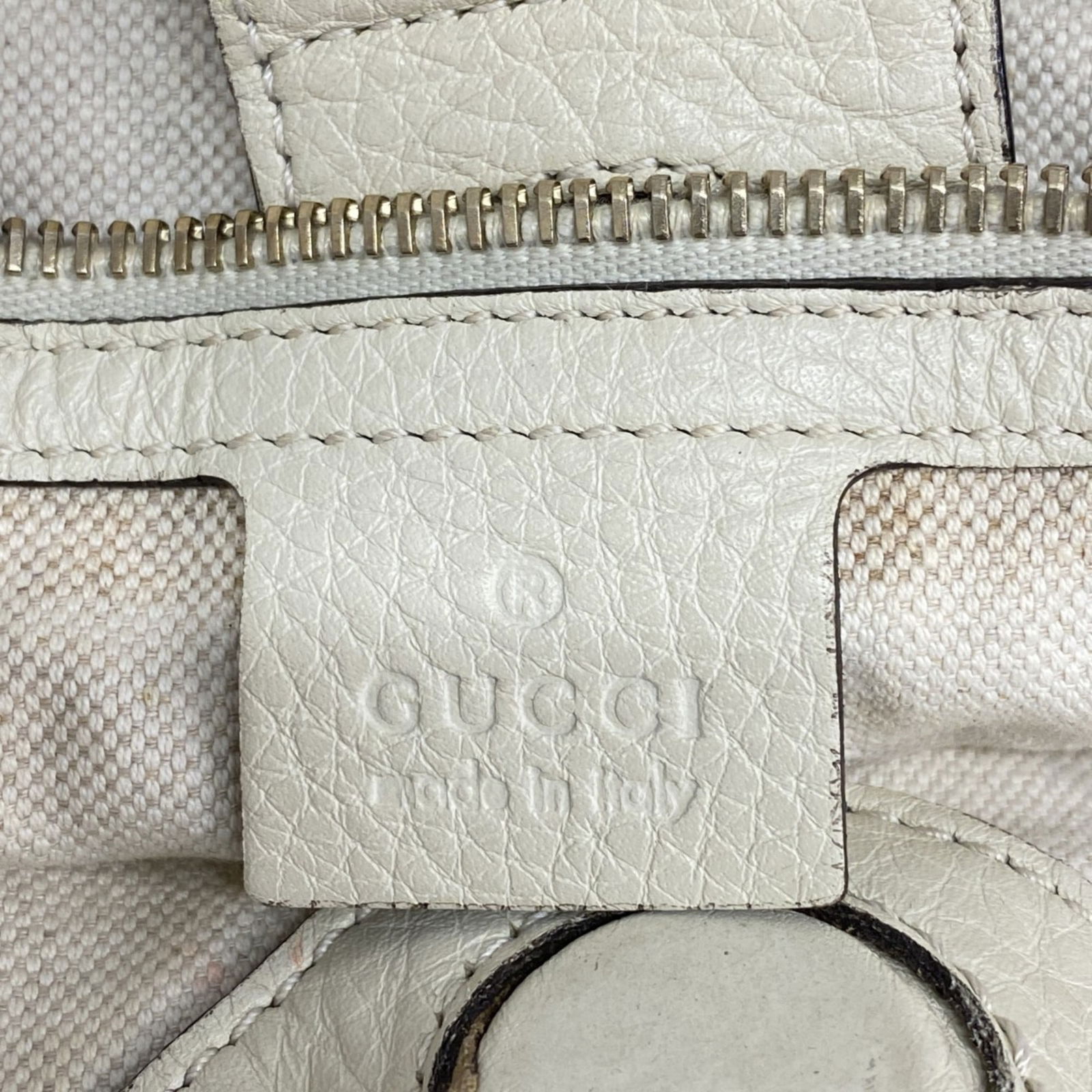 Leather Gucci Handbag - 5