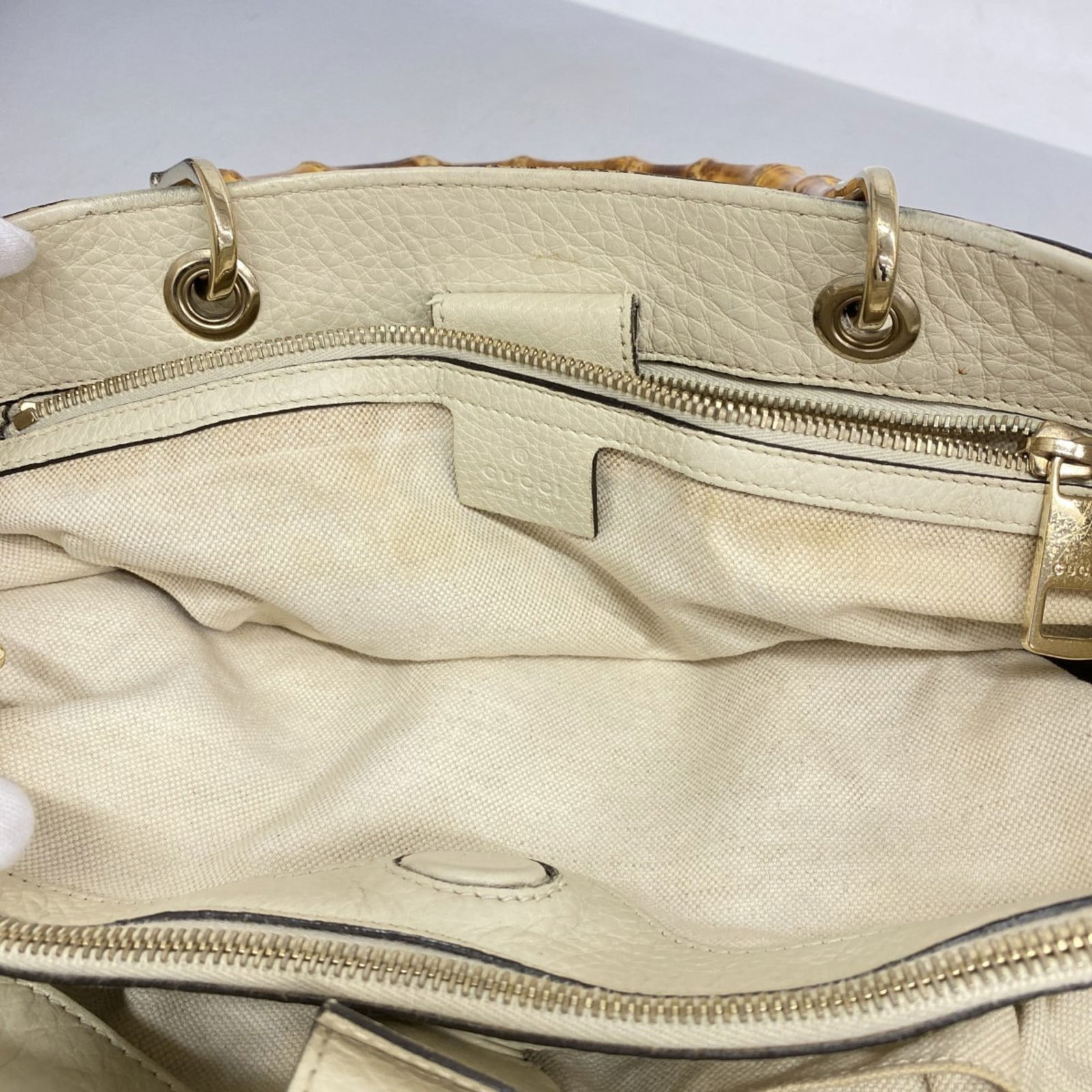 Leather Gucci Handbag - 9