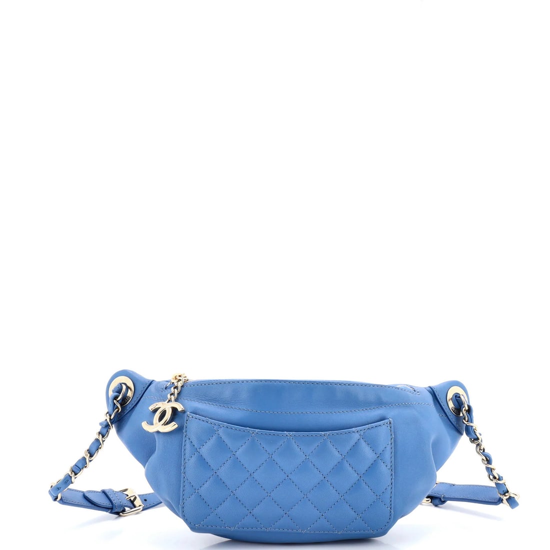 Lambskin Chanel Bi Classic Waist Bag Quilted: Lambskin Chanel Bi Classic Waist Bag Quilted This listing features Lambskin Chanel Bi Classic Waist Bag Quilted. Item specifics are provided below. Item Specifics: Brand: Chanel Exterior Material: Lea