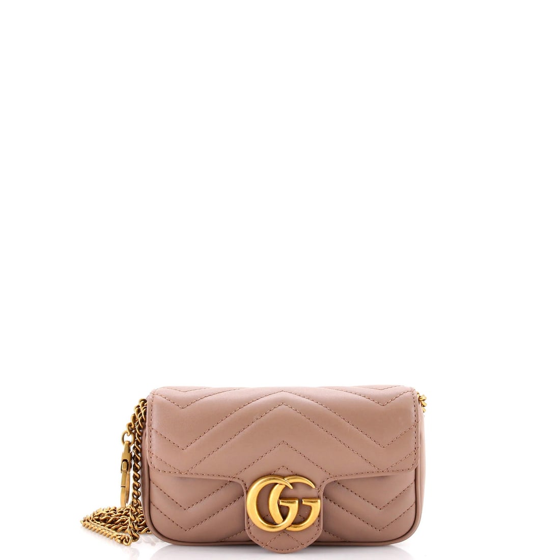 Mini Gucci GG Marmont Flap Bag Matelasse Leather Super (1 of 5)