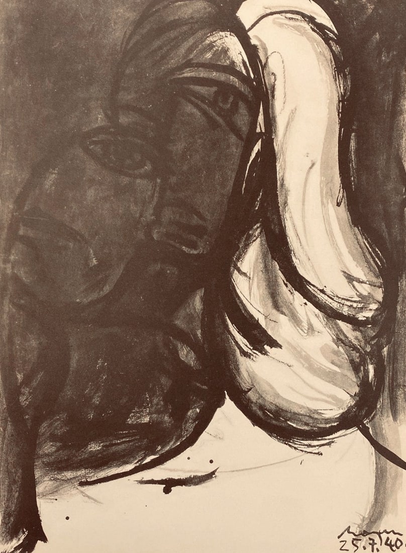 Lithograph - Pablo Picasso - Composition - Carnet de dessins de Picasso - Cahiers dArt: Lithograph - Pablo Picasso - Composition - Carnet de dessins de Picasso - Cahiers dArt This listing features Lithograph - Pablo Picasso - Composition - Carnet de dessins de Picasso - Cahiers dArt. Ite