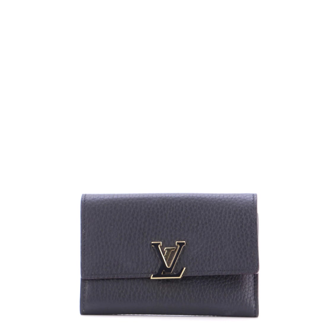 Compact Louis Vuitton Capucines Maxi Wallet Taurillion Leather: Compact Louis Vuitton Capucines Maxi Wallet Taurillion Leather This listing features Compact Louis Vuitton Capucines Maxi Wallet Taurillion Leather. Item specifics are provided below. Item Specifics: