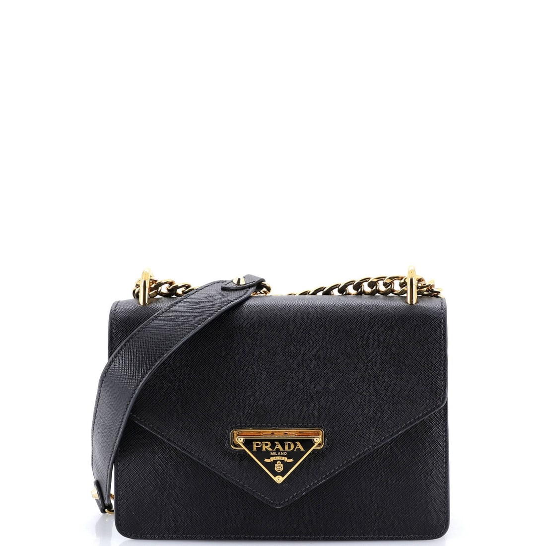 Small Prada Envelope Flap Chain Shoulder bag Saffiano Leather: Small Prada Envelope Flap Chain Shoulder bag Saffiano Leather This listing features Small Prada Envelope Flap Chain Shoulder bag Saffiano Leather. Item specifics are provided below. Item Specifics: Br