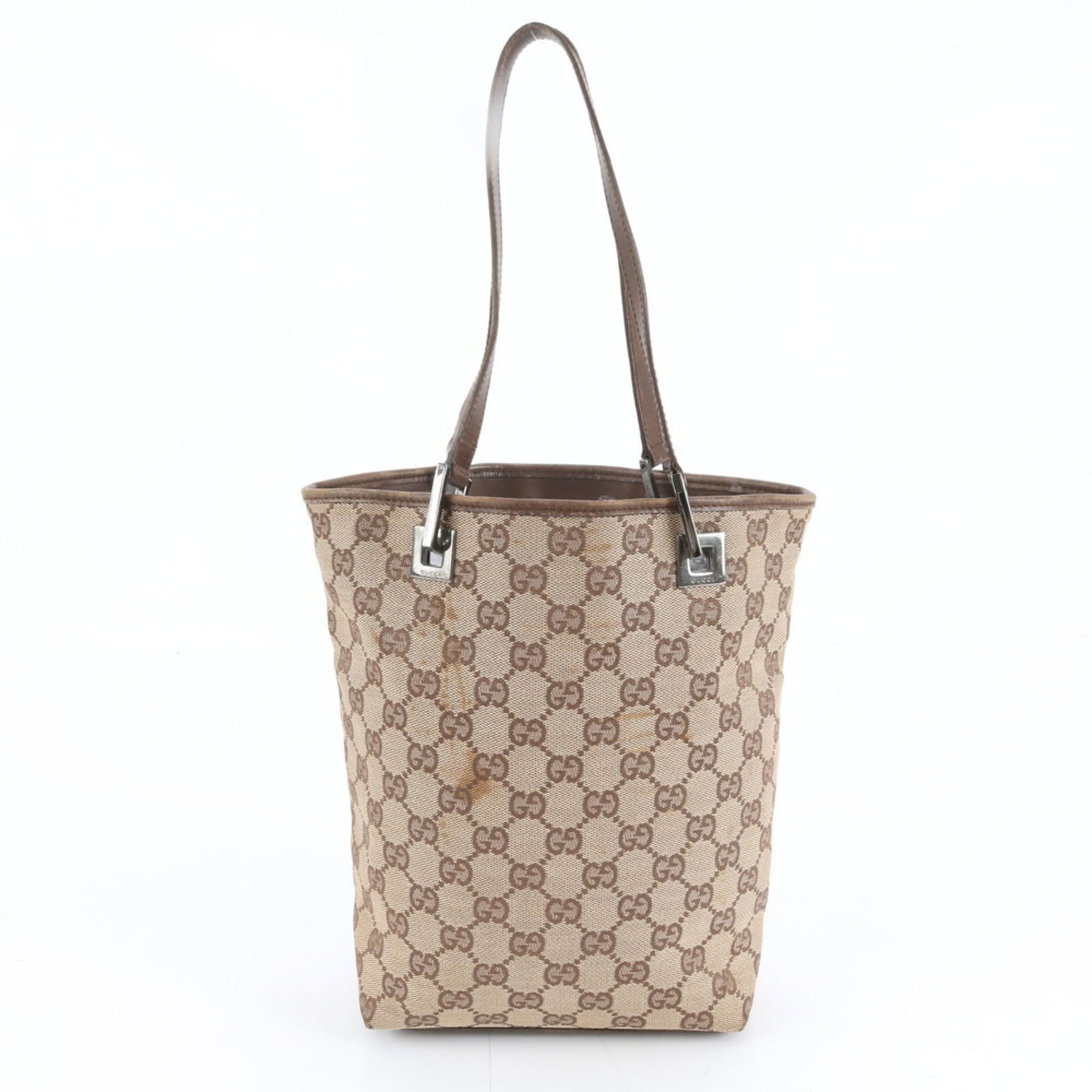 Canvas - Gucci Handbag - Shoulder Bag Leather (1 of 11)