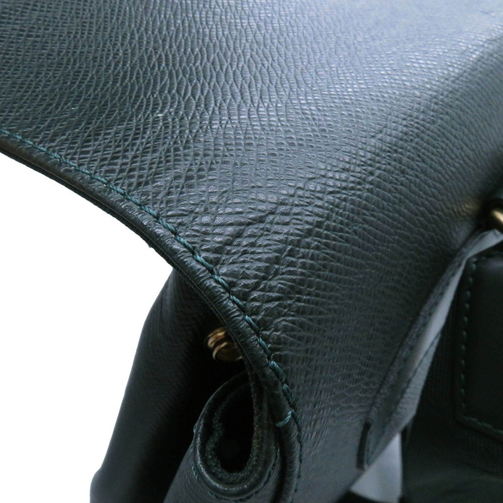 Leather Louis Vuitton Backpack Taiga - 10