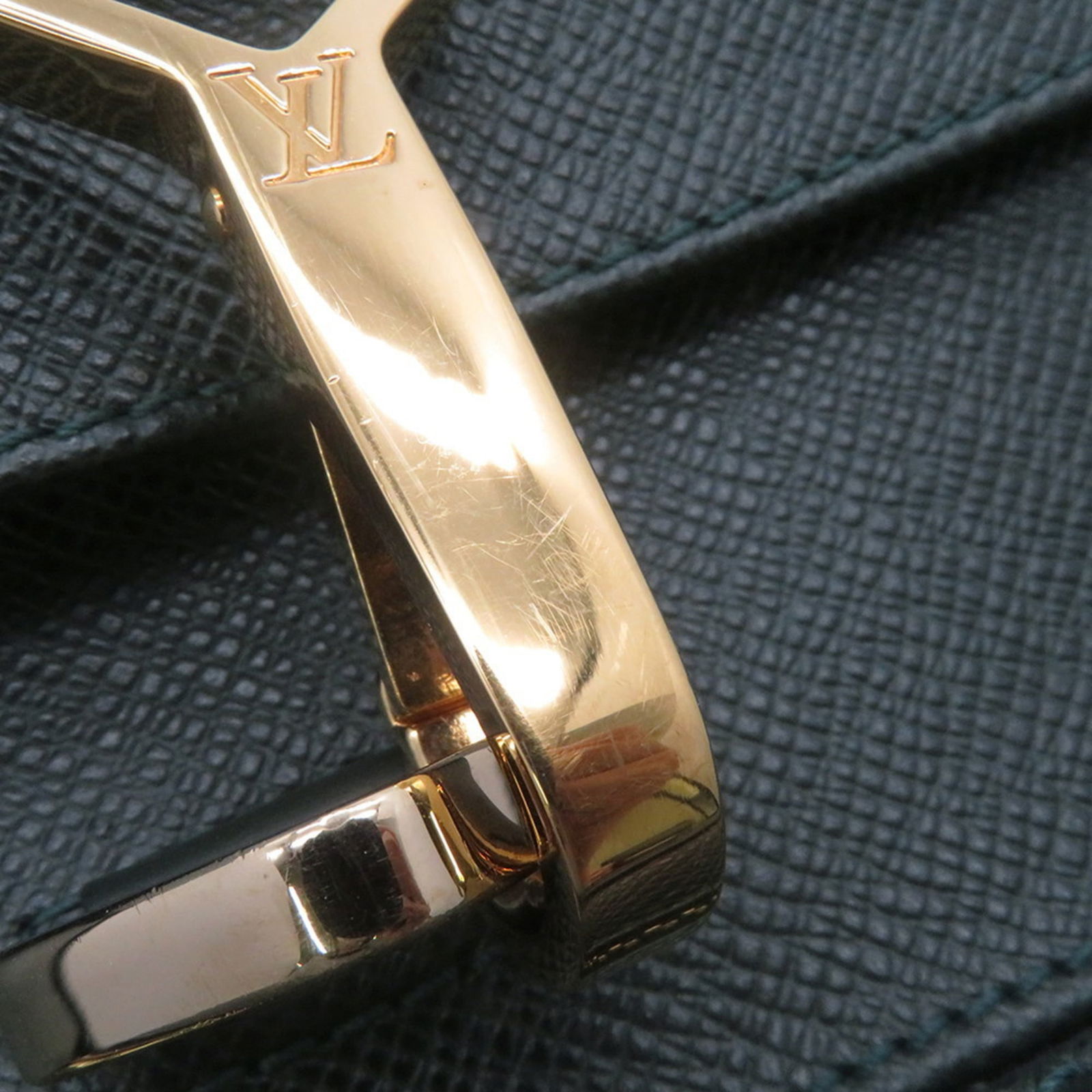 Leather Louis Vuitton Backpack Taiga - 14