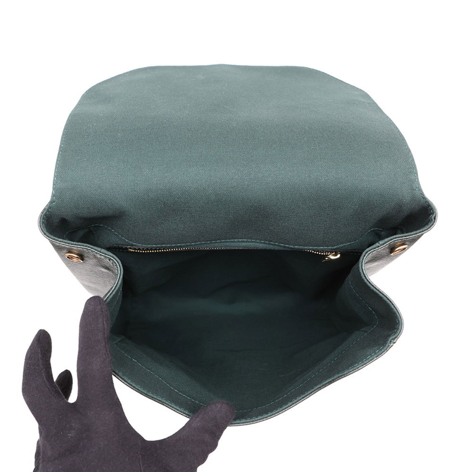 Leather Louis Vuitton Backpack Taiga - 5